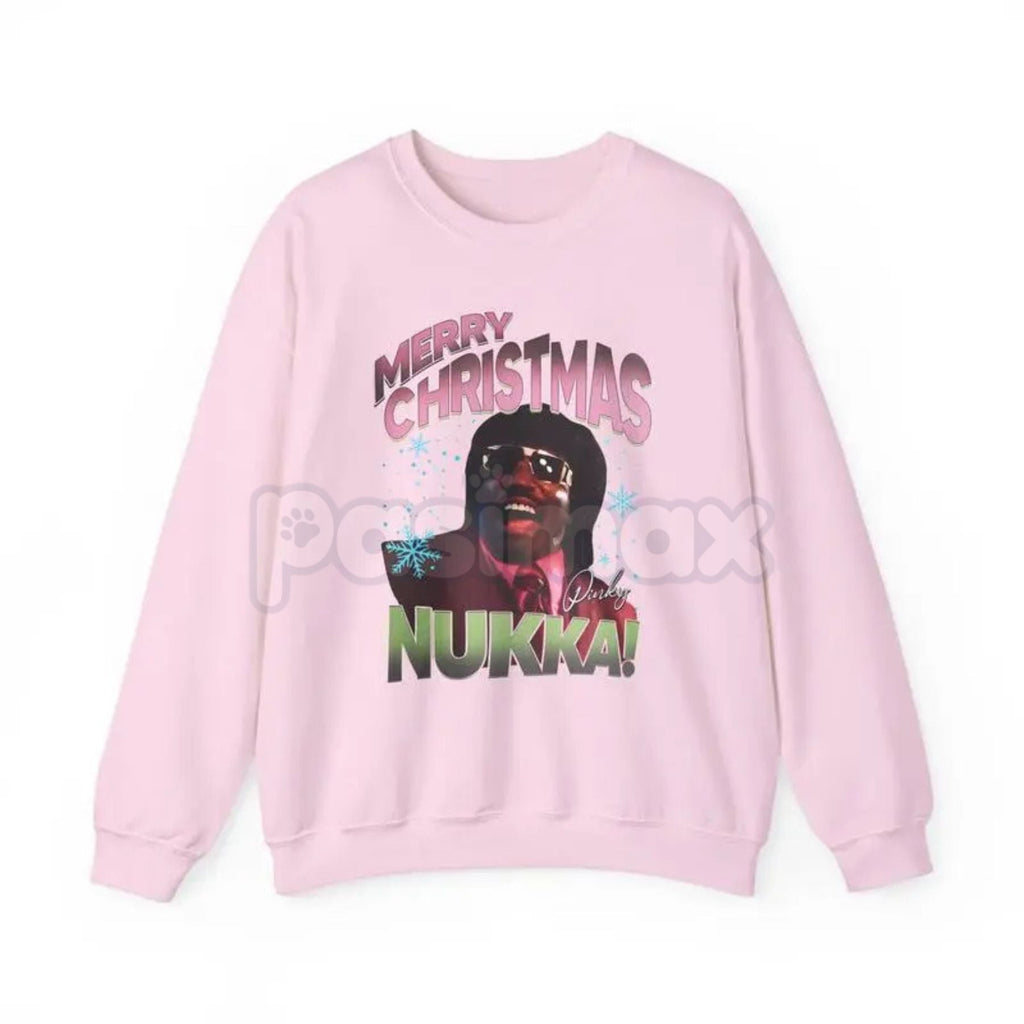 Pasimax Merry Christmas Nukka Sweatshirt | Friday After Next Movie Quote Holiday Comedy Gift | Unisex Crewneck Fleece Jumper 