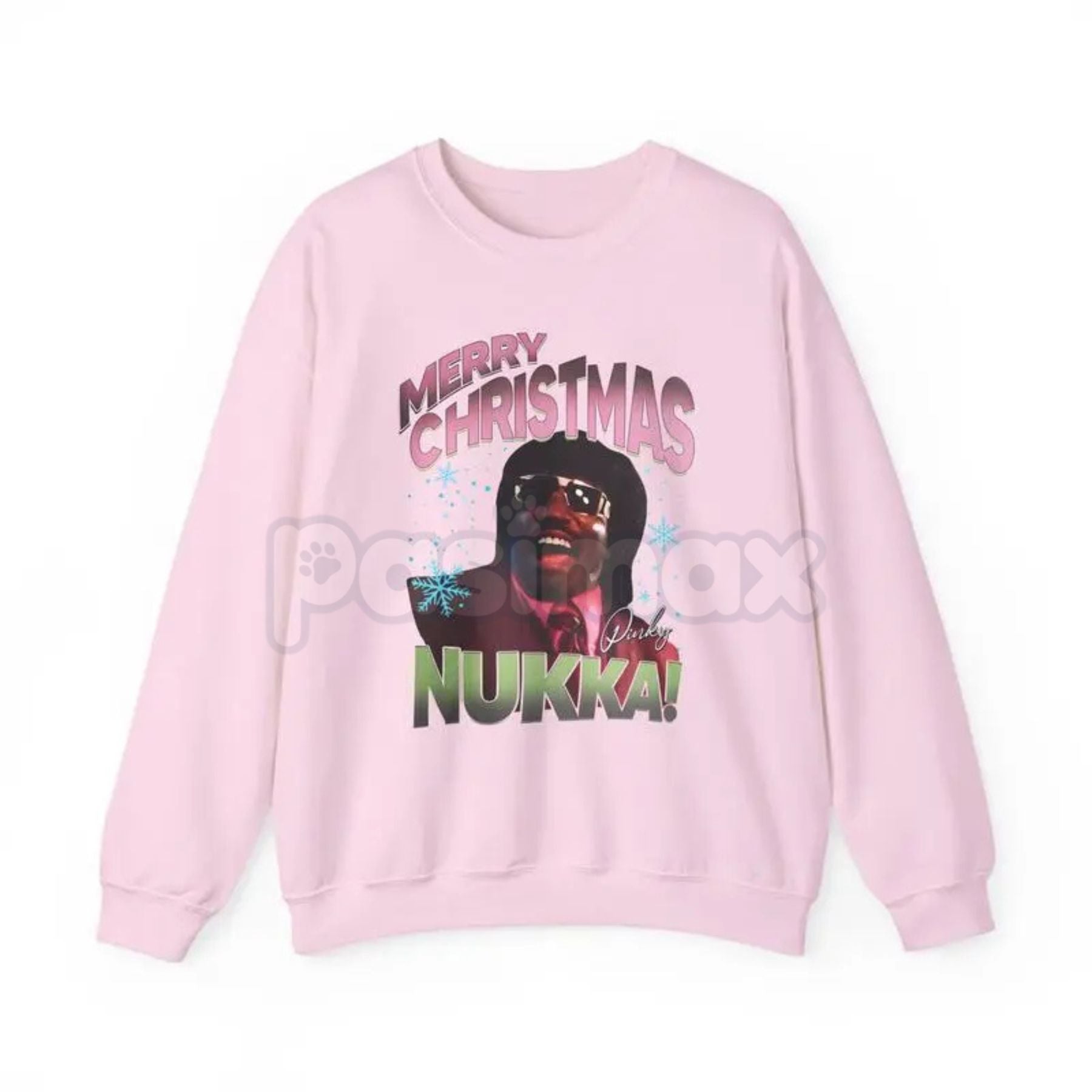 Pasimax Merry Christmas Nukka Sweatshirt | Friday After Next Movie Quote Holiday Comedy Gift | Unisex Crewneck Fleece Jumper 