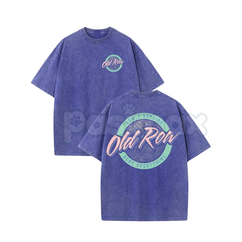 Pasimax Old Row Men's Vintage Washed Batik T-Shirt – Retro Coastal Graphic Streetwear Tee — lifestyle context