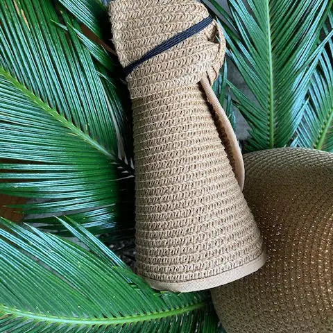 Pretty farm girl Summer Hat — detail close-up