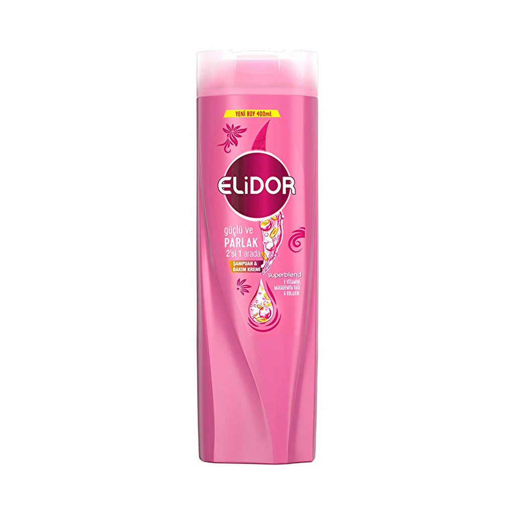 Elidor Superblend 2-in-1 Shampoo and Conditioner - Strengthens, Nourishes, and Adds Shine to Hair
