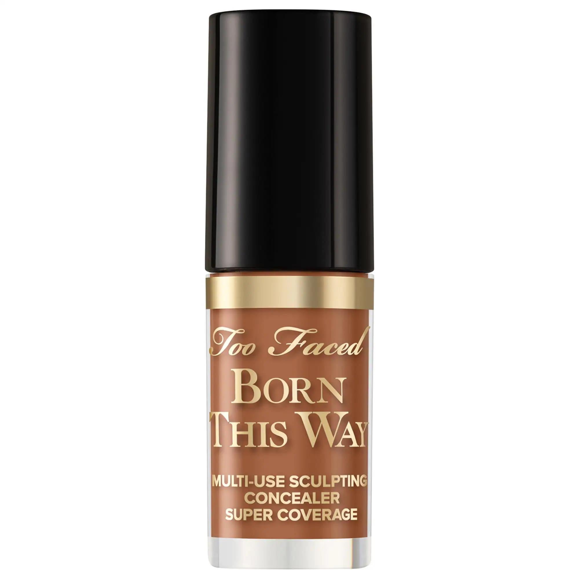 Born This Way Super Coverage Concealer: Hydrating, Full Coverage, Natural Finish - Hyaluronic Acid, Vegan, Cruelty-Free, Multi-Use
