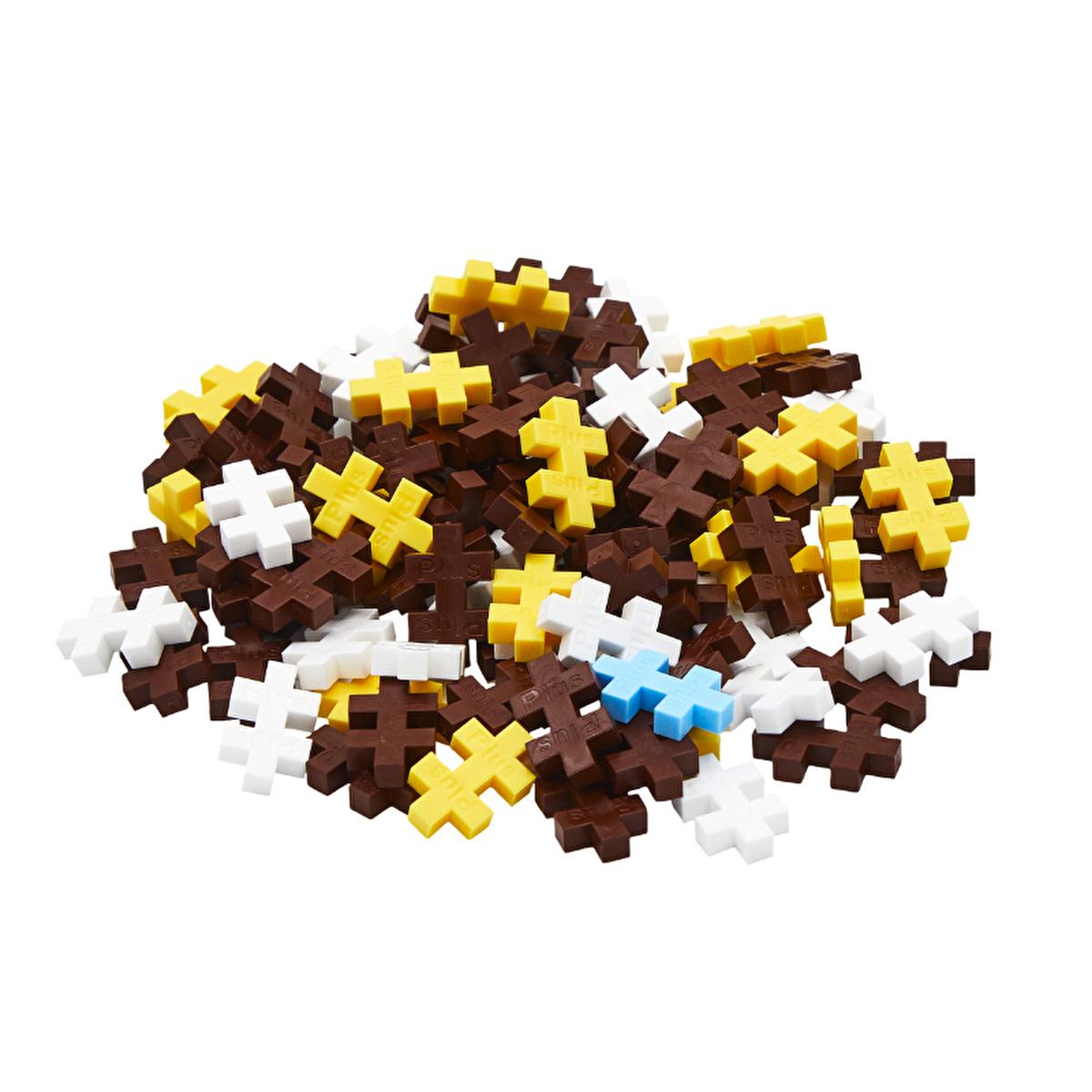 Plus Plus Construction Toy, 100 Piece Reusable Tube - Danish Made Creative Play for Kids