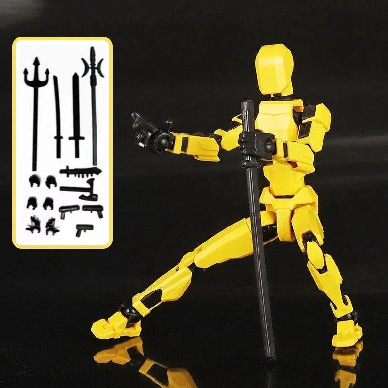 Multi-Jointed Shapeshift Robot - 3D Printed Action Model Toy