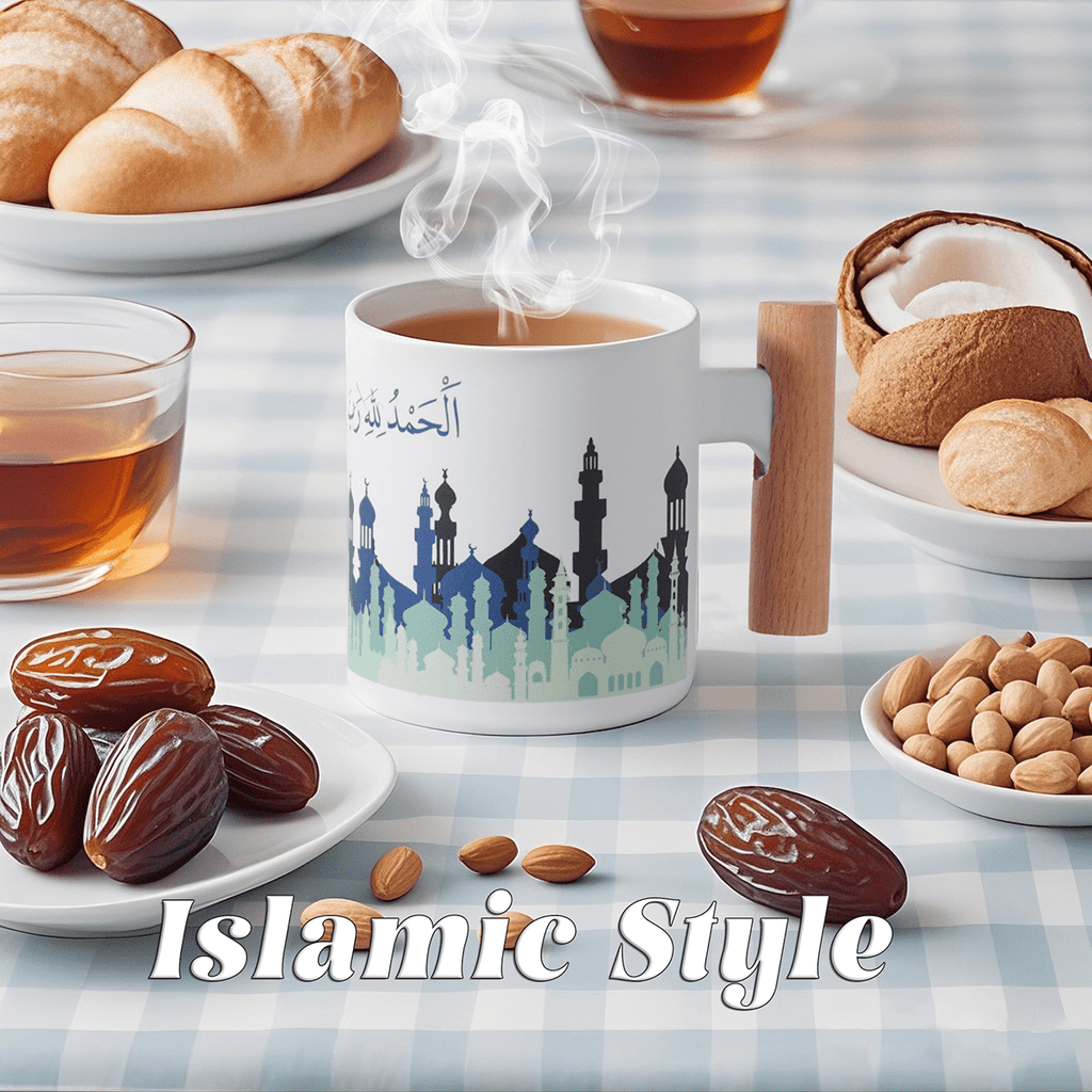 Mariam's Collection 3D Thermal Transfer Printing Pixel-Perfect Muslim Photo Mug Cup(MC01) — alternative angle