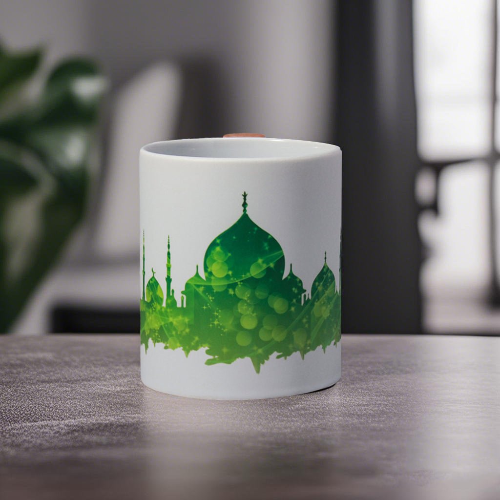 Mariam's Collection 3D Thermal Transfer Printing Pixel-Perfect Muslim Photo Mug Cup(MC01) — in-use photo
