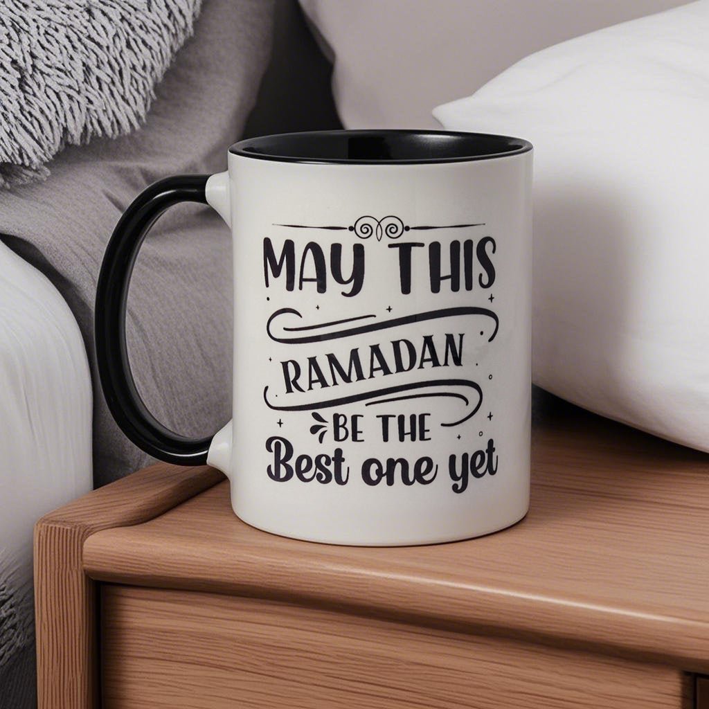 3D Thermal Transfer Printing Pixel-Perfect Muslim Photo Mug Cup(MC01)