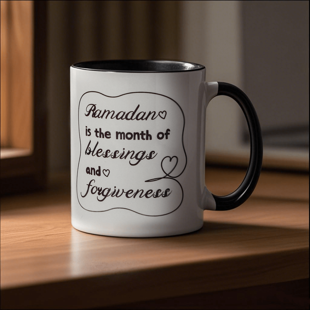 Mariam's Collection 3D Thermal Transfer Printing Pixel-Perfect Muslim Photo Mug Cup(MC01) — detail shot 6