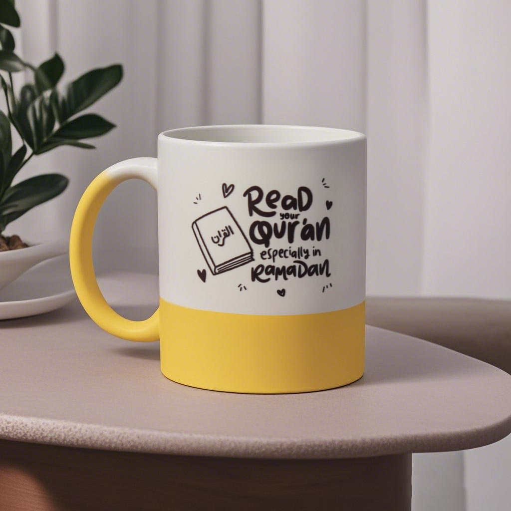 Mariam's Collection 3D Thermal Transfer Printing Pixel-Perfect Muslim Photo Mug Cup(MC01) — detail shot 8