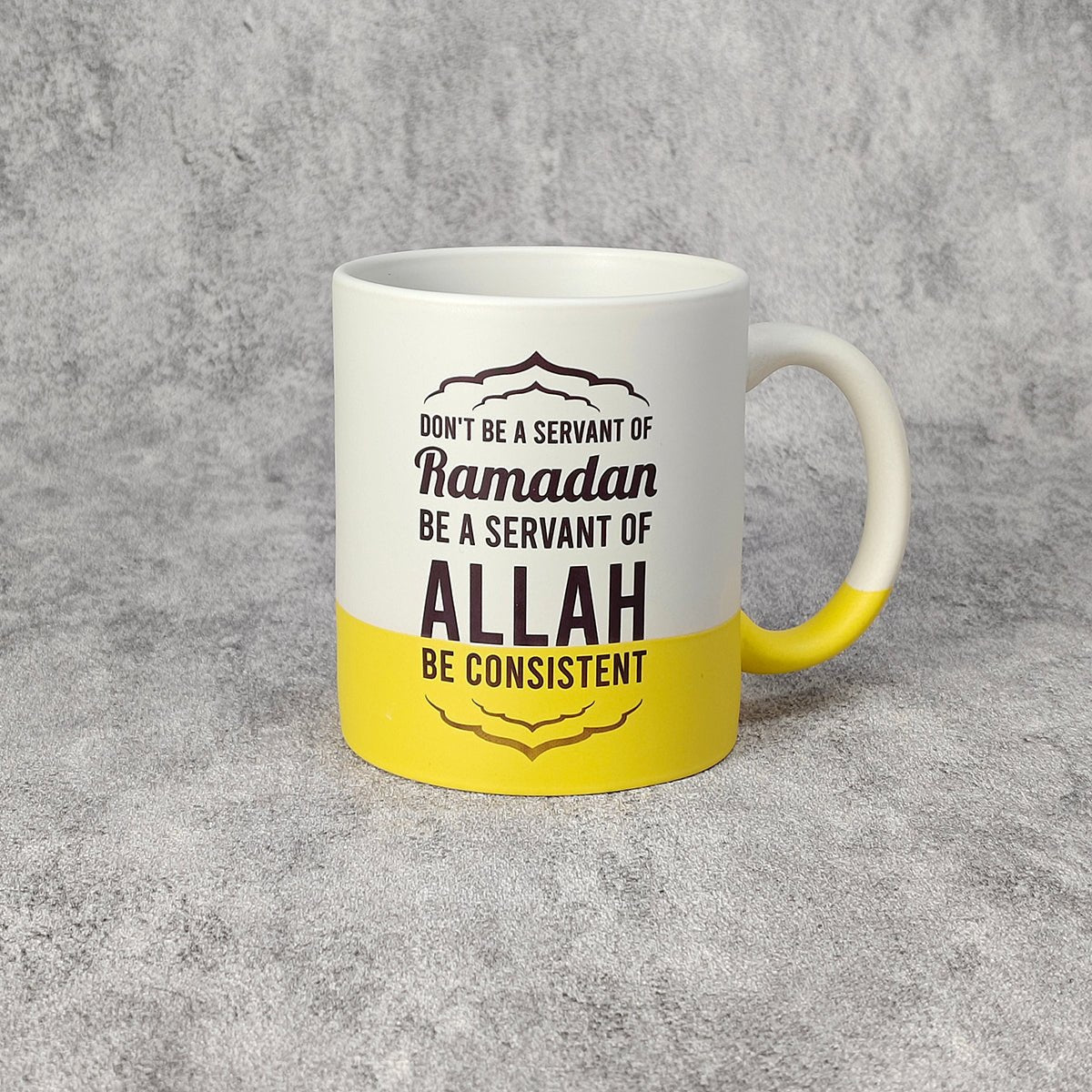 Mariam's Collection 3D Thermal Transfer Printing Pixel-Perfect Muslim Photo Mug Cup(MC01) — flat-lay composition