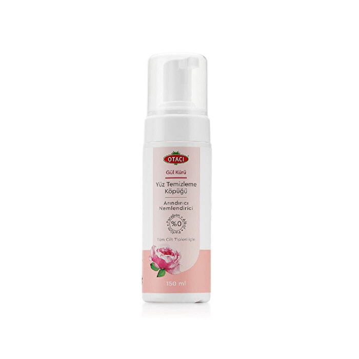 Otacı Rose Extract Facial Cleansing Foam 150ml - Gentle Cleanser | Vegan