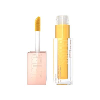 Maybelline Lifter Gloss Honey: Hydrating Honey-Toned Lip Gloss for Natural Shine & Plump Lips - Non-Sticky Hyaluronic Acid Formula