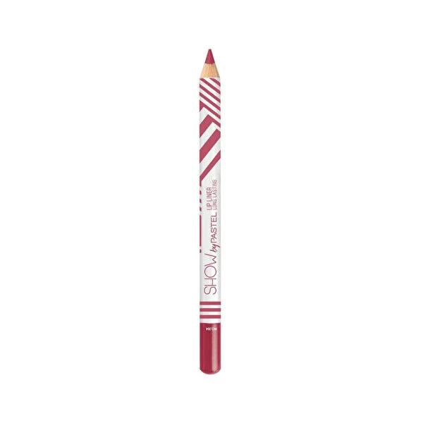 Pastel Show By Pastel Lip Liner 204 - Long-Lasting Soft Lip Color for Precise Definition