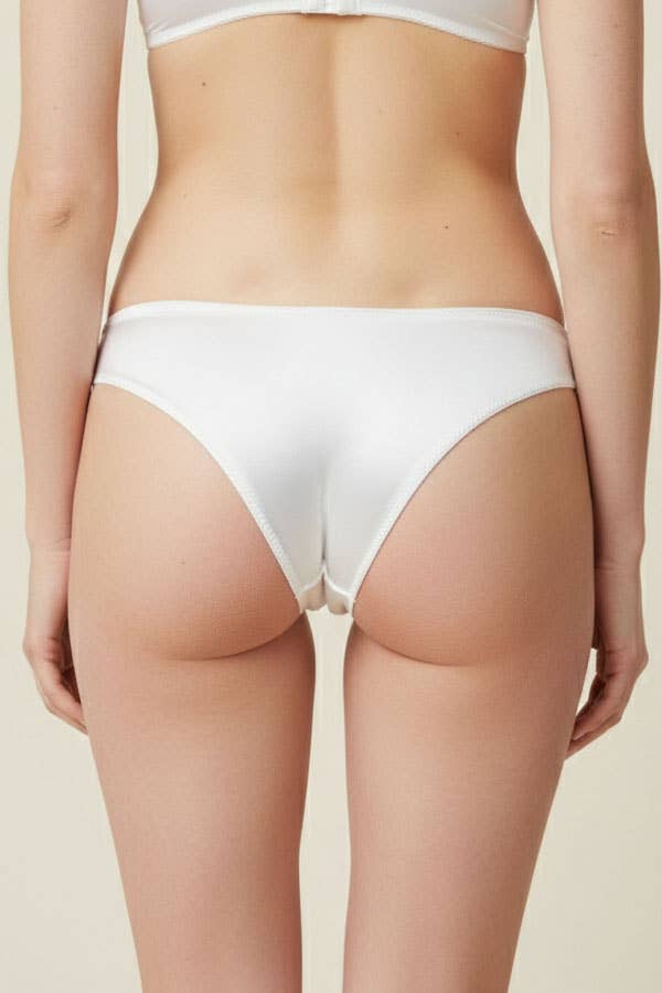 MWBW Apparel and More Youmita Women's Satin Thong Panty-33595-THG-S-2211 — in-use photo