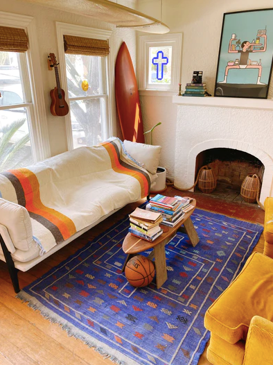 WONENA Sundream 70s - Sustainable Recycled Throw Blanket — upcycled cotton blankets category context
