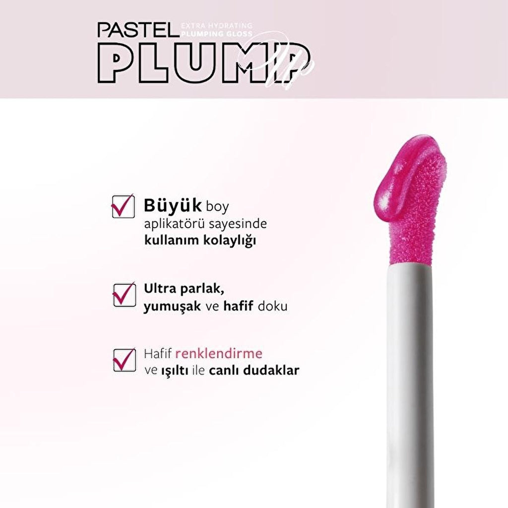 Pastel Profashion Hydrating Plumping Lip Gloss 207 - Vegan, Cruelty-Free, Dermatologically Tested