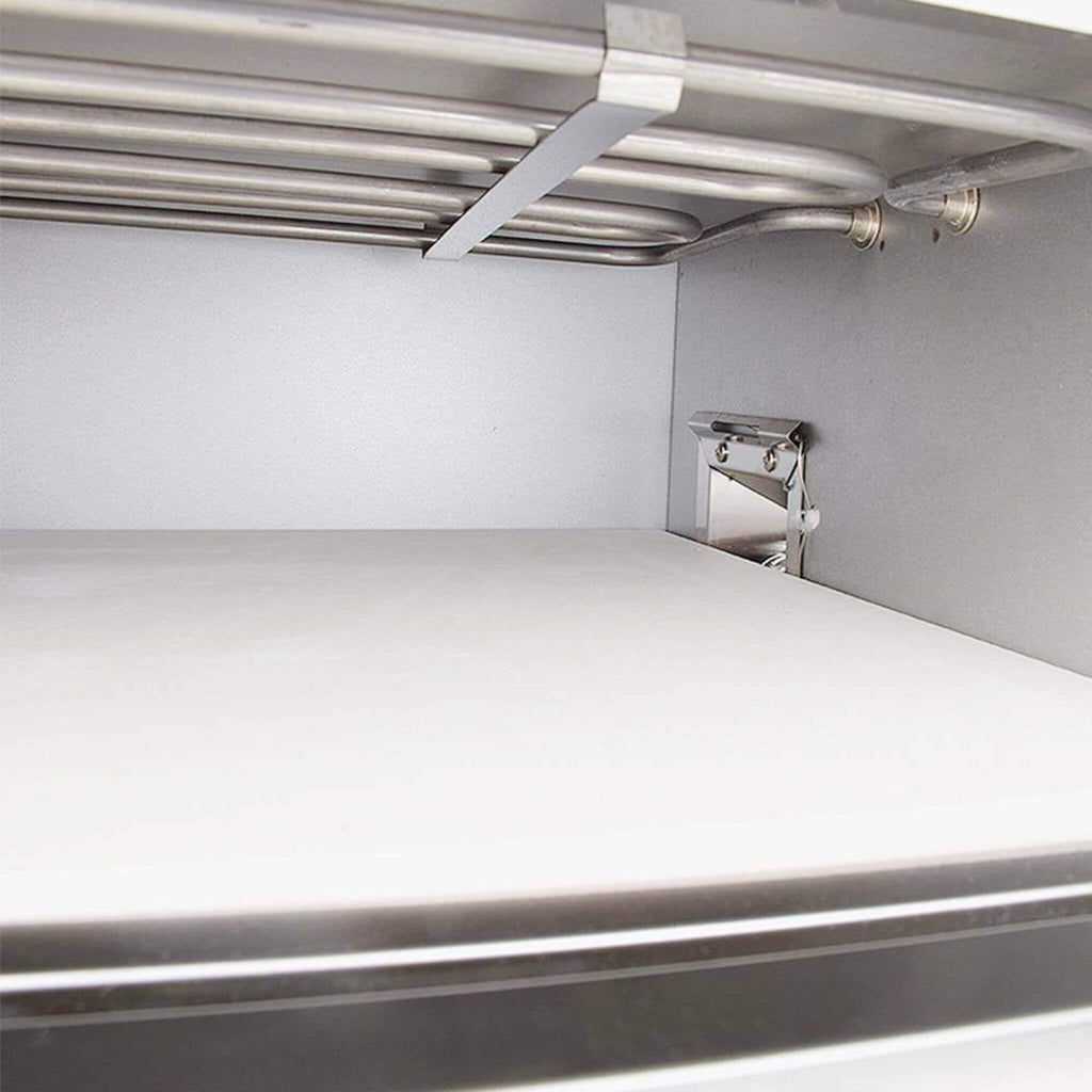 Heavy-Duty 3KW Electric Commercial Stainless Steel Double Deck Pizza Oven (SAK81427) – SAKSBY WHOLESALE, view 7