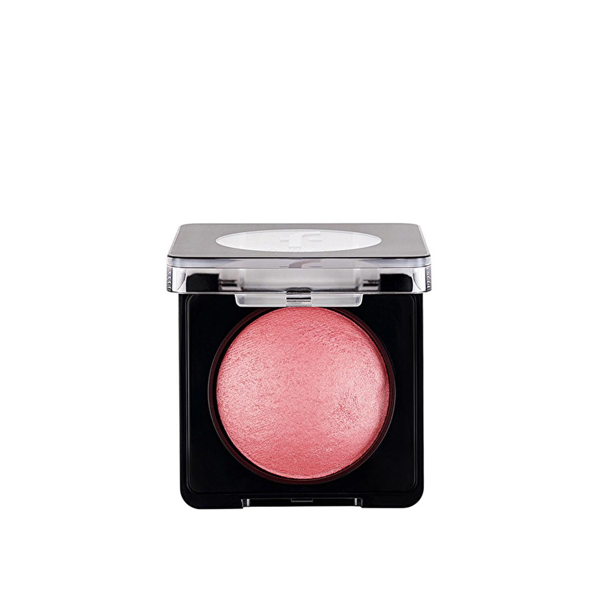 Flormar Shimmer Pink Baked Blush: High Pigment, Natural Glow, Vitamin E - Radiant Finish for All Skin Types