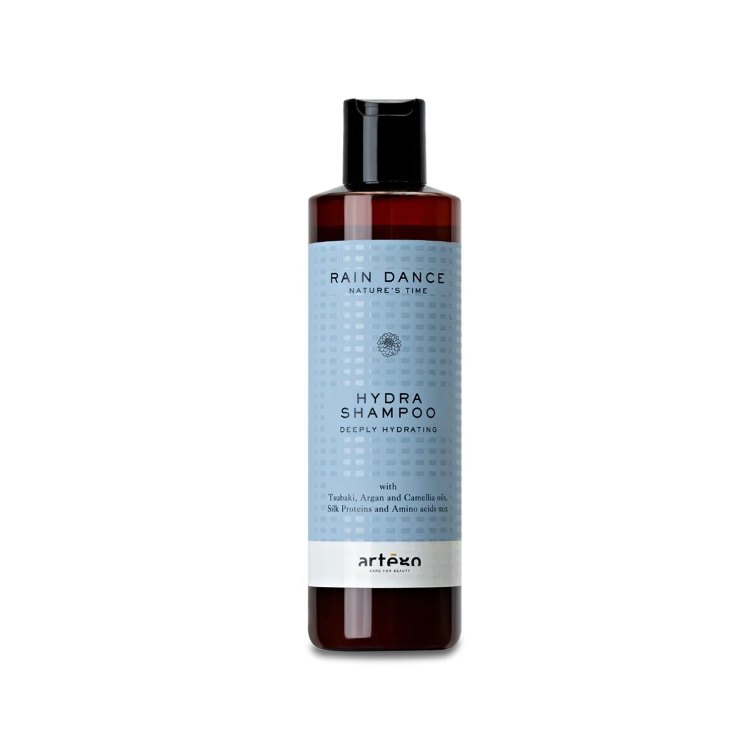 Artego Moisturizing Shampoo - 1000ml Hydrating Hair Care for Dry or Damaged Hair, Rain Dance Collection
