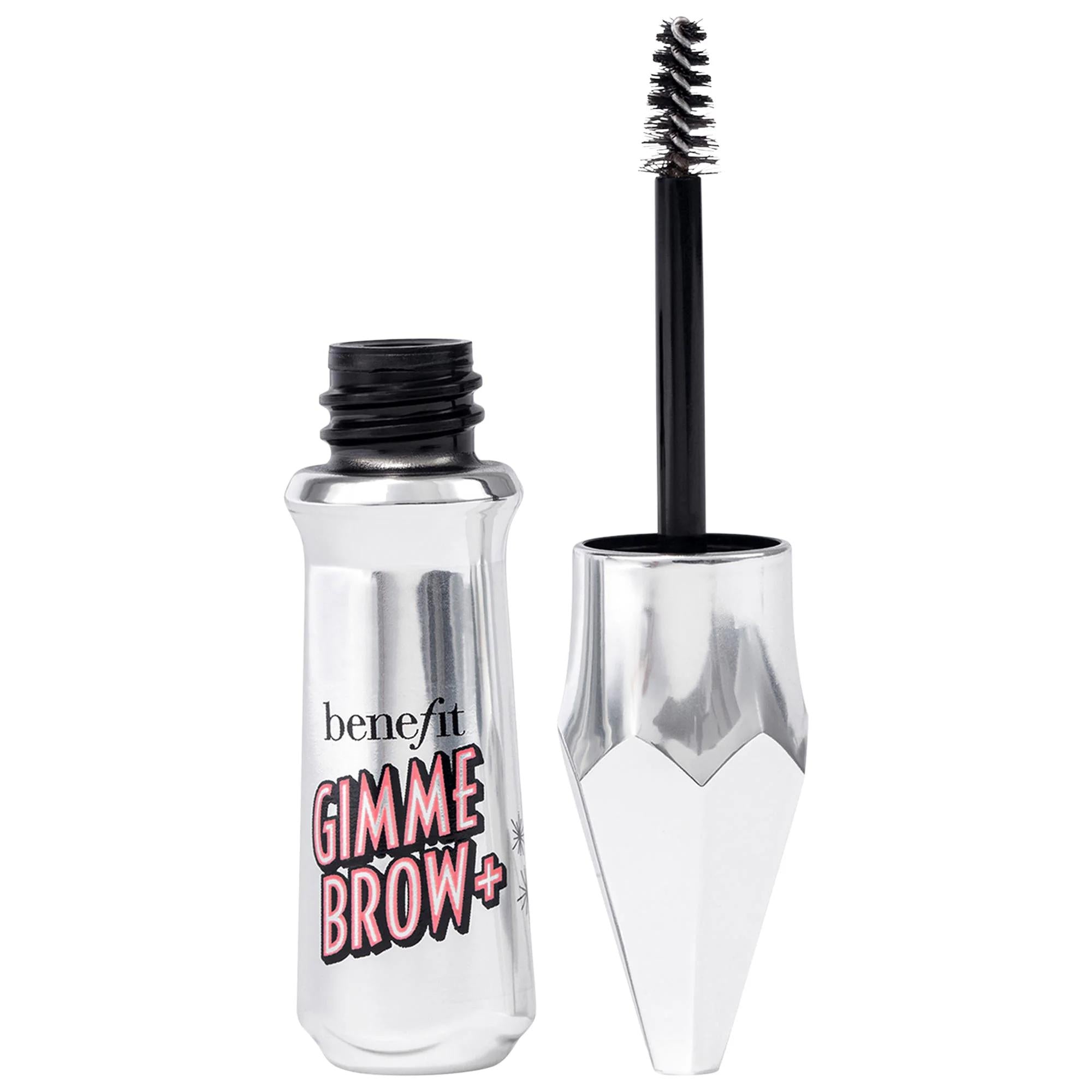Benefit Gimme Brow+ Tinted Volumizing Eyebrow Gel - Microfiber Eyebrow Gel for Fuller Brows, Water-Resistant, Long-Lasting
