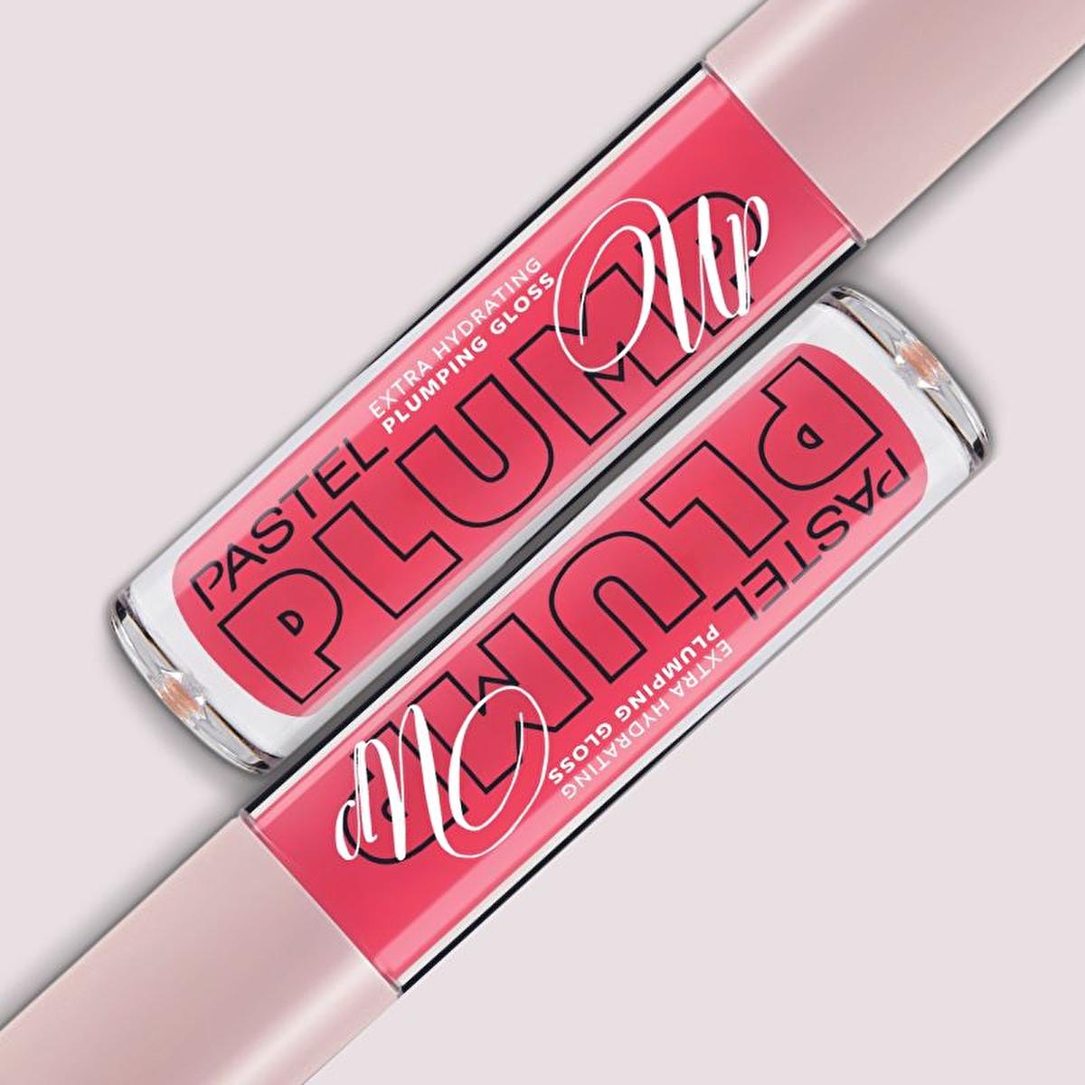 Pastel Profashion Plump Up Extra Hydrating Plumping Gloss 204 - Vegan Hydrating Lip Gloss for Dry Lips