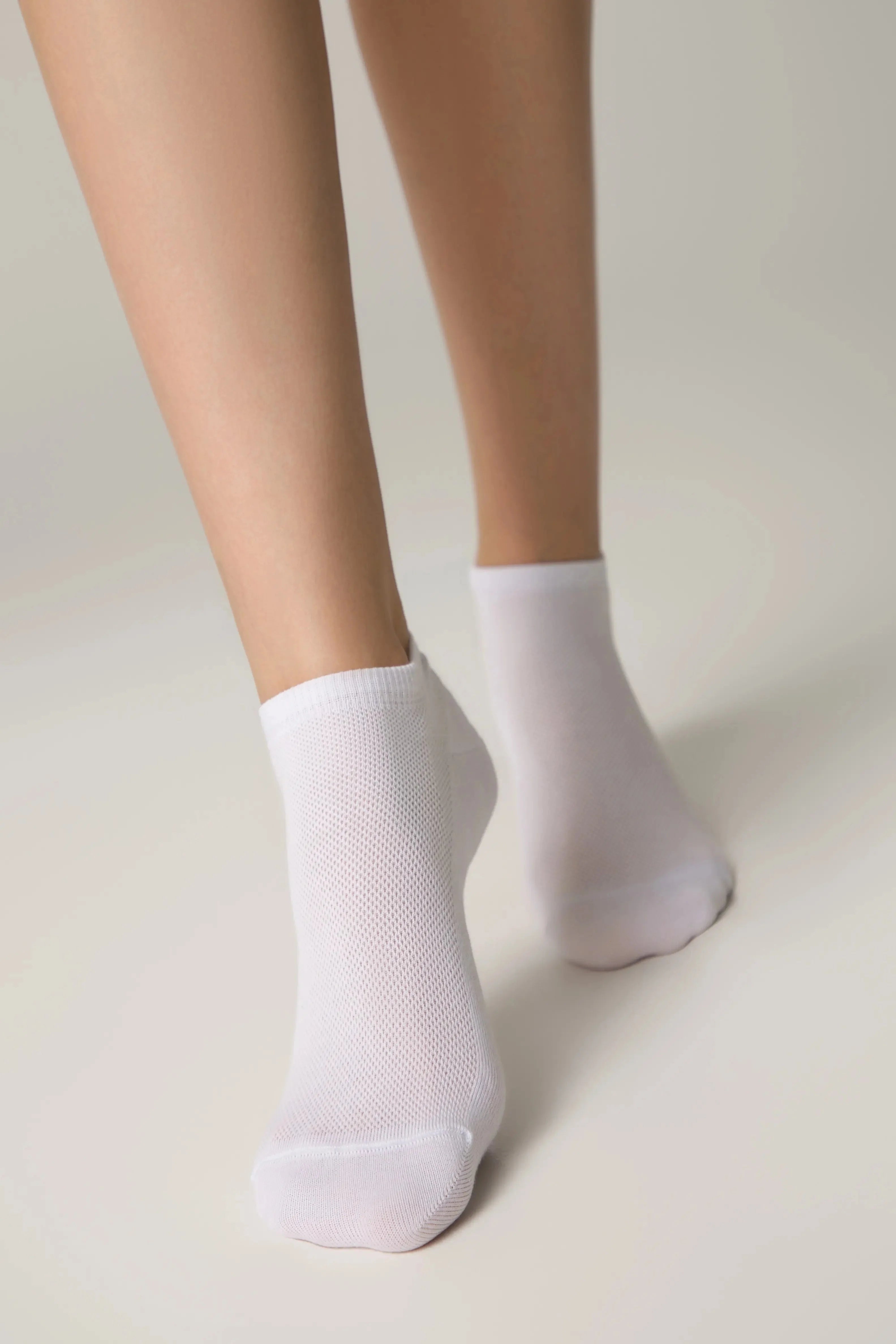 TheRanok.com Cotton Ankle Socks Conte Active - Mesh Pattern 484 — back view
