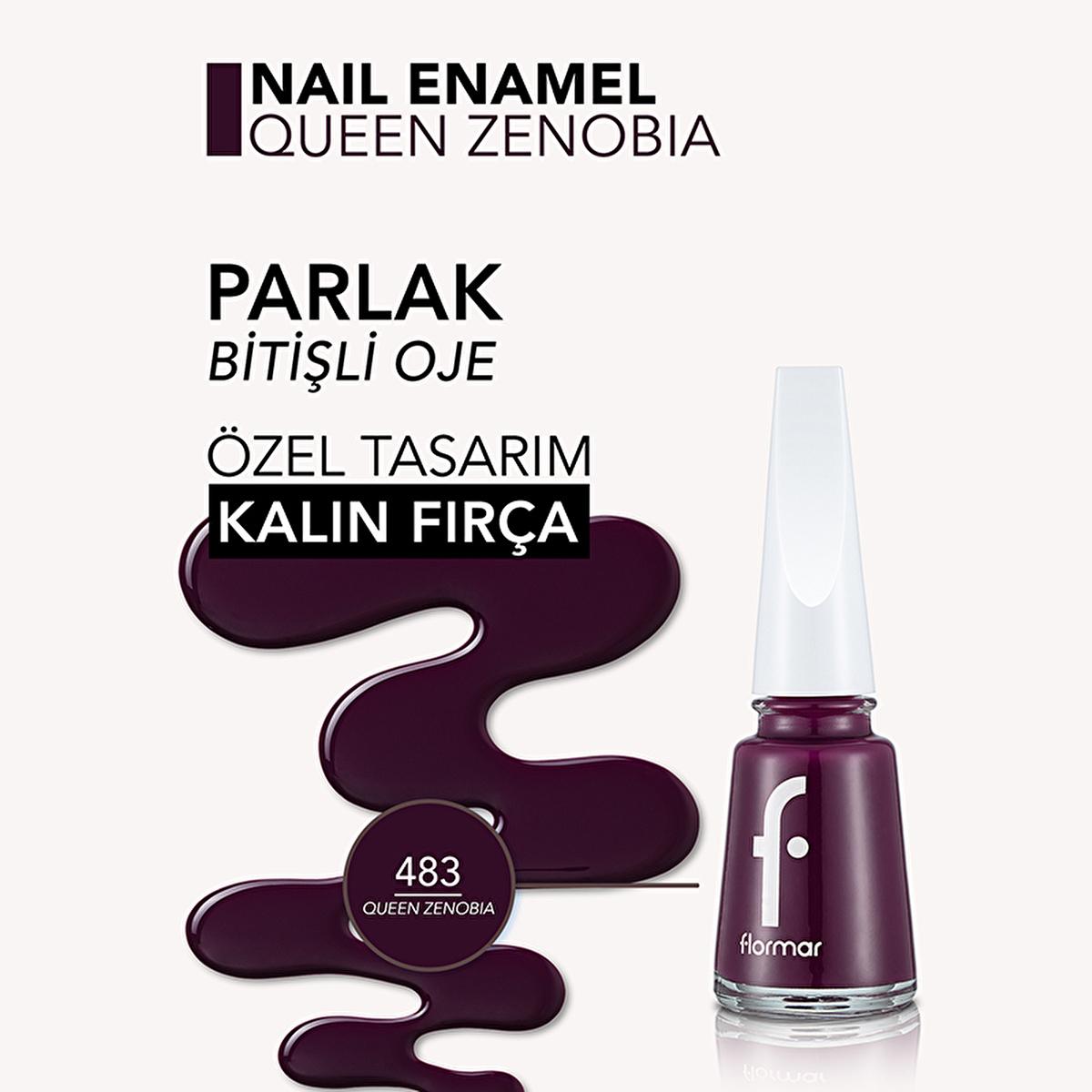 Flormar Nail Enamel - Long-Lasting, Vibrant Nail Color with Nail Care Benefits