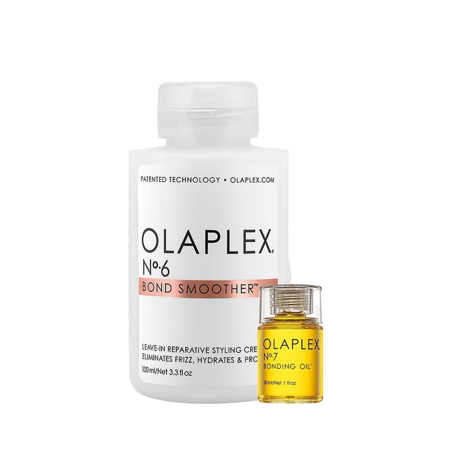 Olaplex Hair Care Set - Intensive Treatment with No:6 & No:7 - Repair & Strengthen Damaged Hair