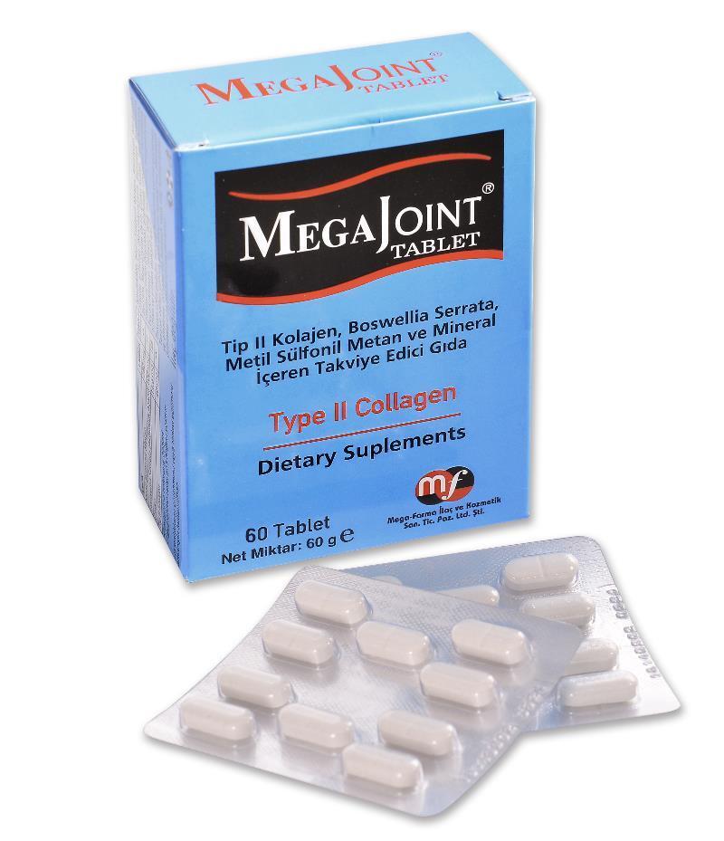 Mega Joint - Joint Health & Mobility Supplement for Active Individuals - 60 Tablets