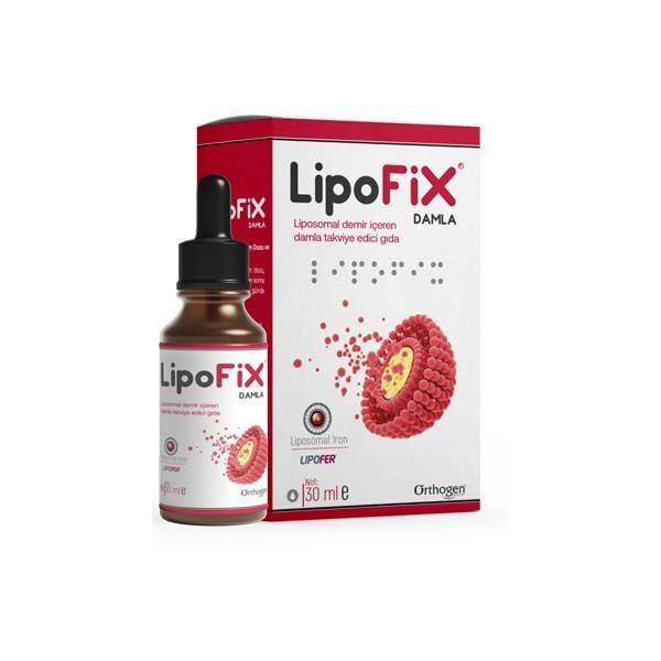 LipoFiX - Liposomal Iron Supplement Drops for Iron Deficiency Support - 30 ml Dietary Supplement