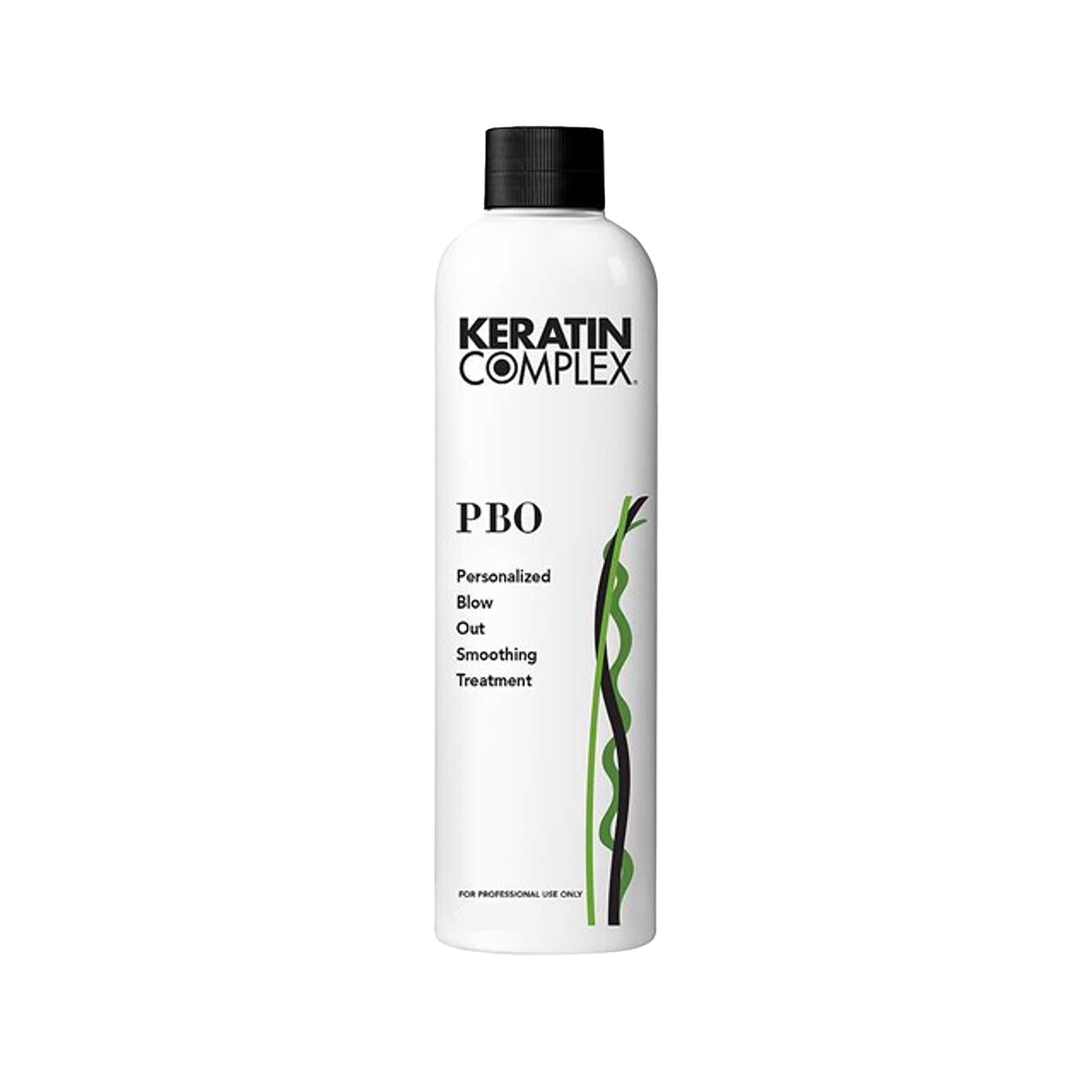 Keratin Complex Hair Smoothing System with Personalized Blow Out - Nourishes & Smooths Frizzy Hair, 16 fl oz