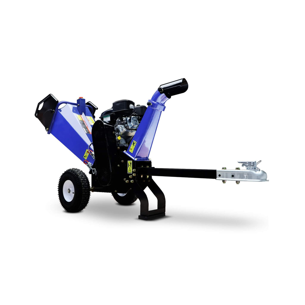 Heavy-Duty 4-Inch 208CC Gas Drum Wood Chipper Shredder With Tow Hitch (SAK47504) – SAKSBY WHOLESALE, view 7