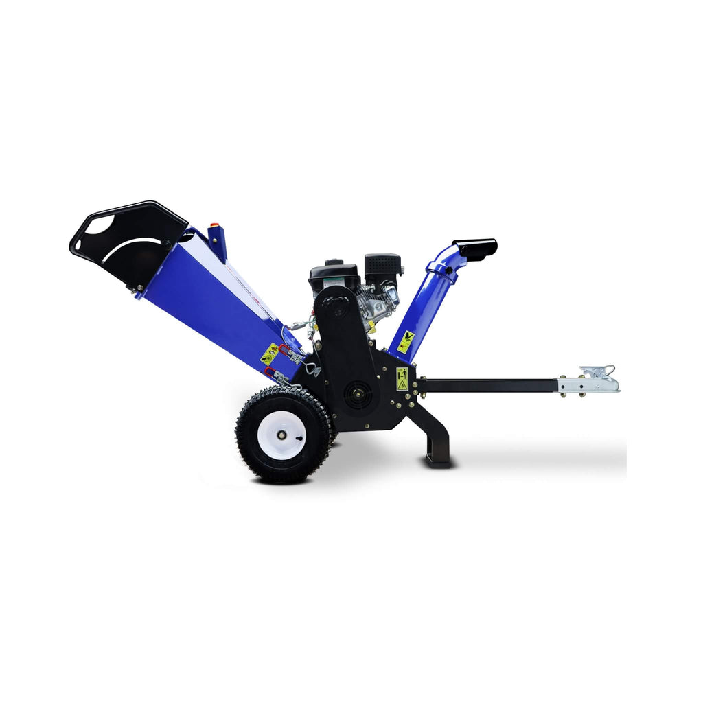Heavy-Duty 4-Inch 208CC Gas Drum Wood Chipper Shredder With Tow Hitch (SAK47504) – SAKSBY WHOLESALE