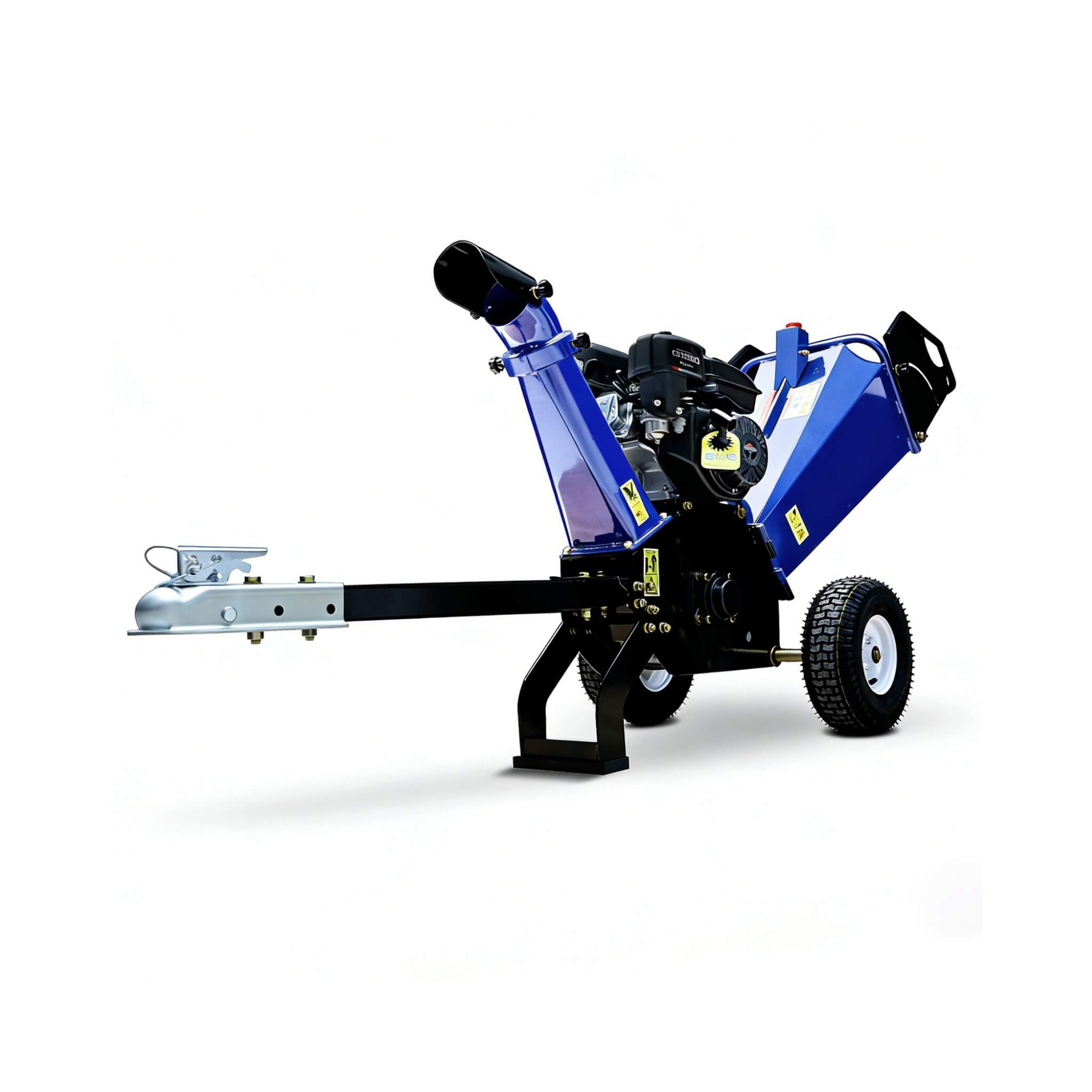 Heavy-Duty 4-Inch 208CC Gas Drum Wood Chipper Shredder With Tow Hitch (SAK47504) – SAKSBY WHOLESALE, view 9
