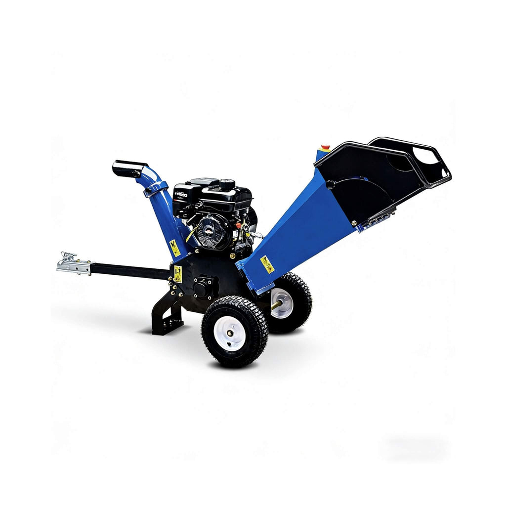 Heavy-Duty 4-Inch 208CC Gas Drum Wood Chipper Shredder With Tow Hitch (SAK47504) – SAKSBY WHOLESALE, view 5