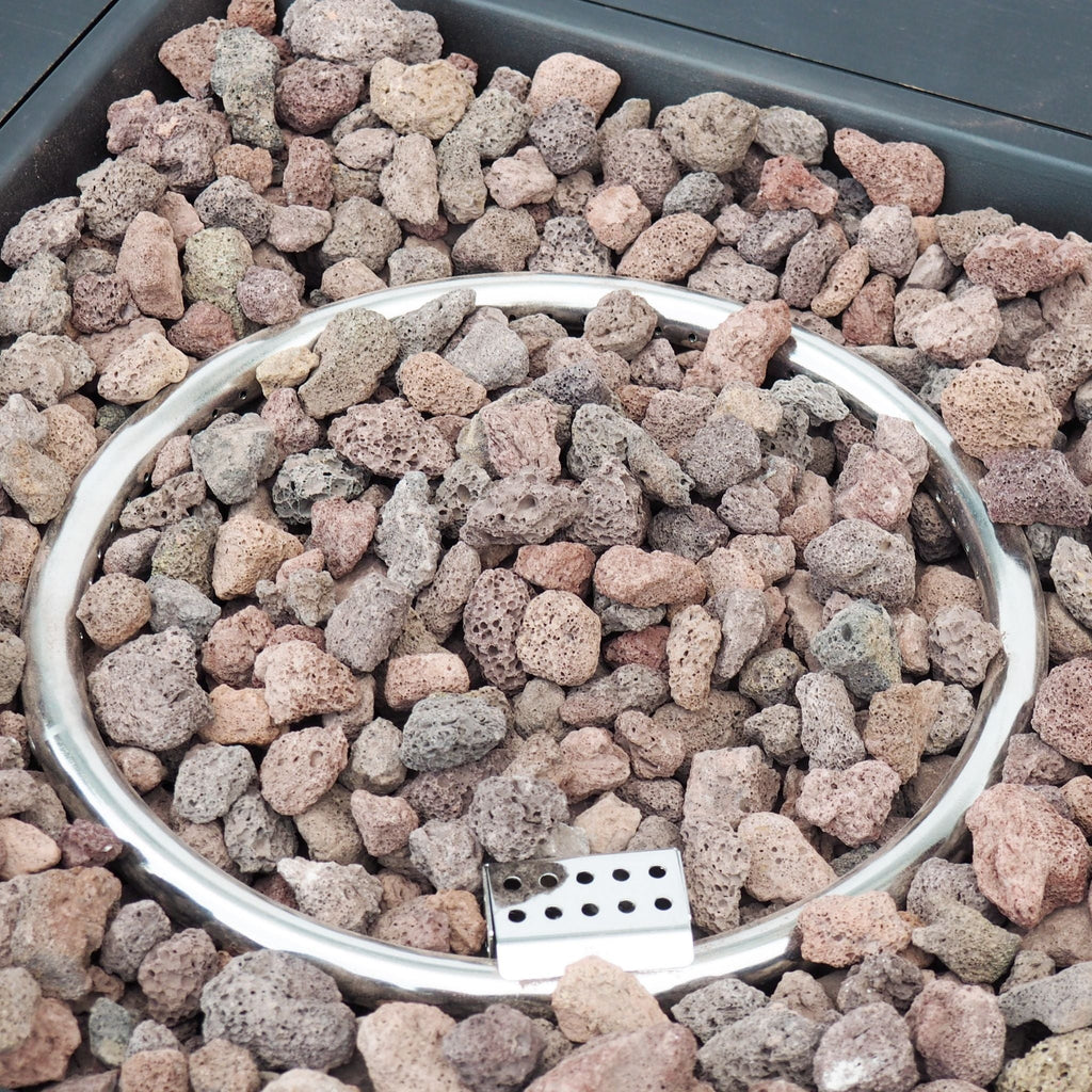 Alora 40-Inch 50K BTU Modern Outdoor Square Iron Backyard Patio Fire Pit (SAK31635) – SAKSBY WHOLESALE, view 5