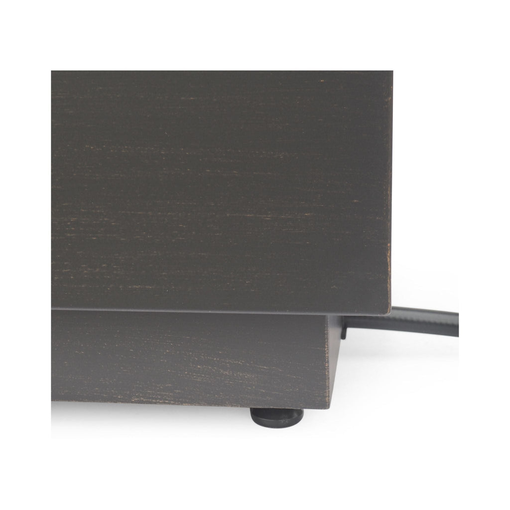 Alora 40-Inch 50K BTU Modern Outdoor Square Iron Backyard Patio Fire Pit (SAK31635) – SAKSBY WHOLESALE, view 6