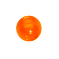 BodyCandy 3mm Outrageous Orange Acrylic Replacement Ball — main product shot