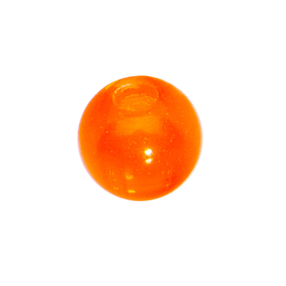 BodyCandy 3mm Outrageous Orange Acrylic Replacement Ball — main product shot