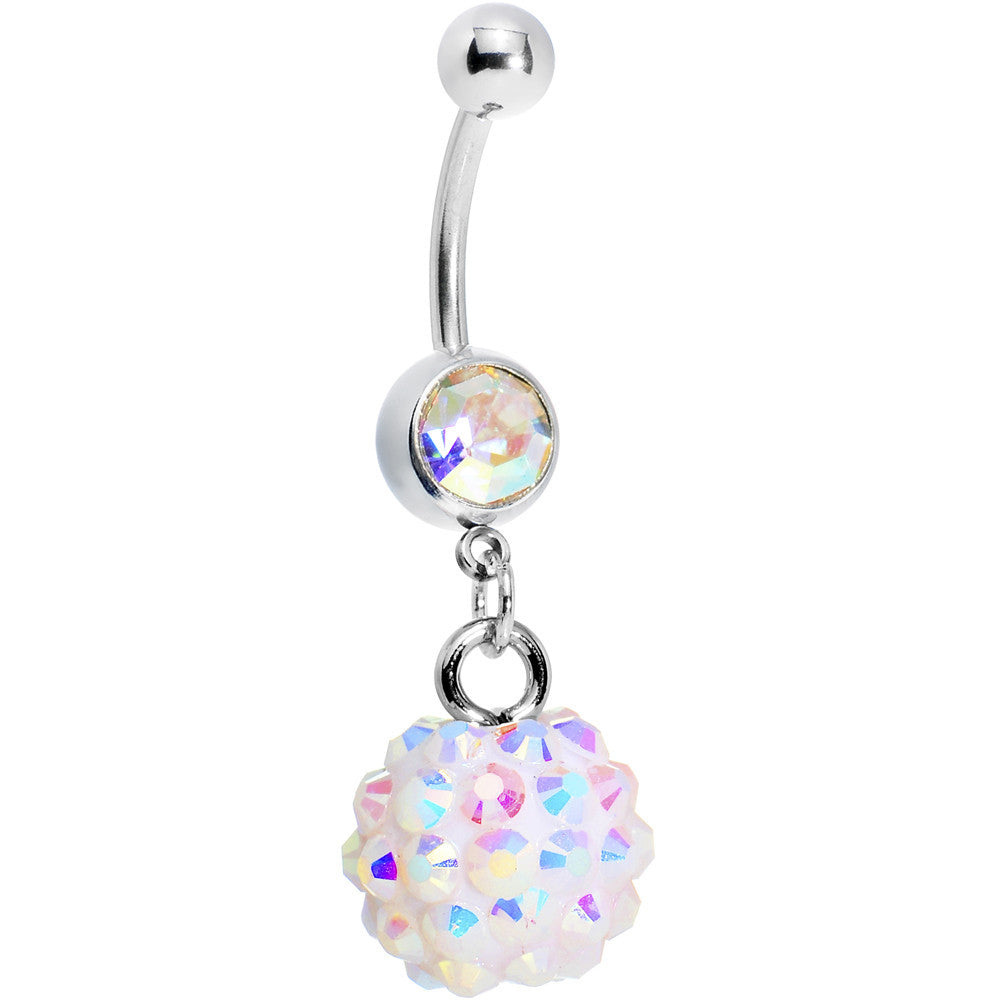 BodyCandy Aurora Gem Cluster Belly Ring — main product shot