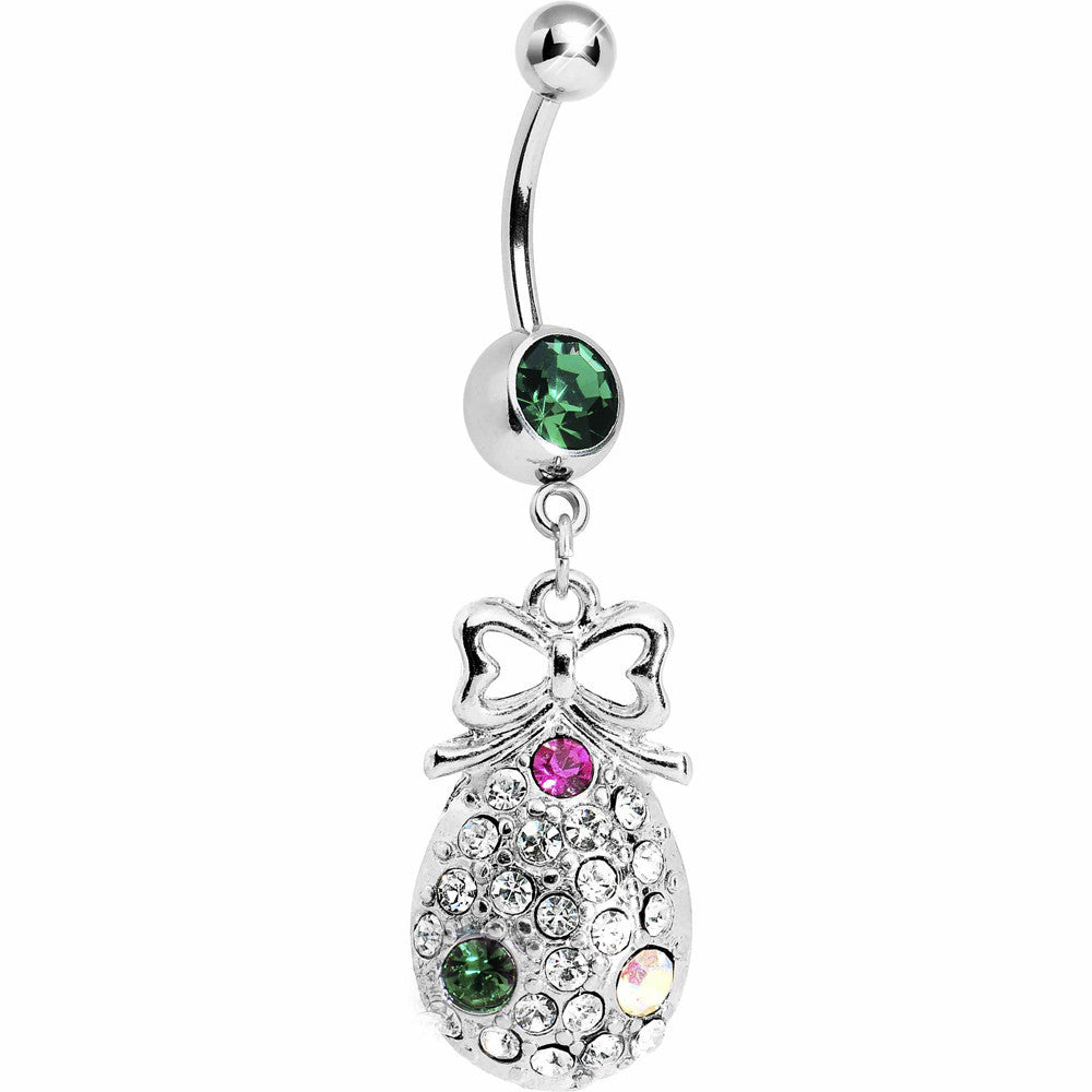 BodyCandy Sparkling Pineapple Belly Ring — main product shot