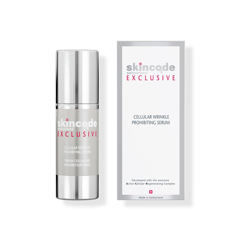 Skincode Anti-Wrinkle Serum with Cellular Renewal Complex - 30ml, Reduces Fine Lines & Wrinkles, Anti-Aging Skincare
