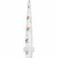 BodyCandy 4G Clear Acrylic Glitter Cherry Confetti Taper — main product shot