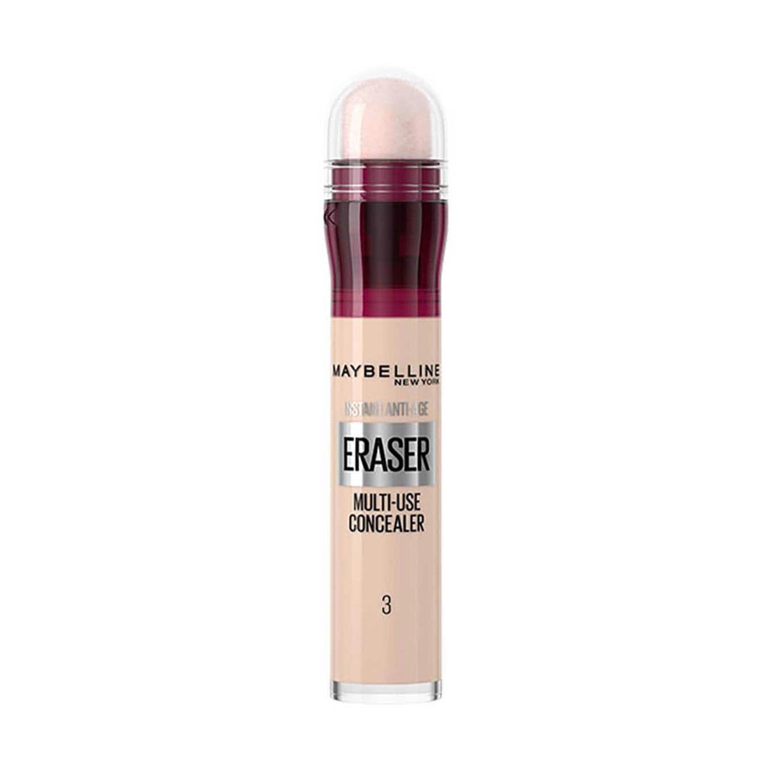 Maybelline Instant Anti Age Eraser Concealer - High Coverage, Hydrating, 12-Hour Wear