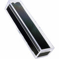 BodyCandy 1x3.5 Clear Acrylic Gem Box with Black Velvet Lining — main product shot