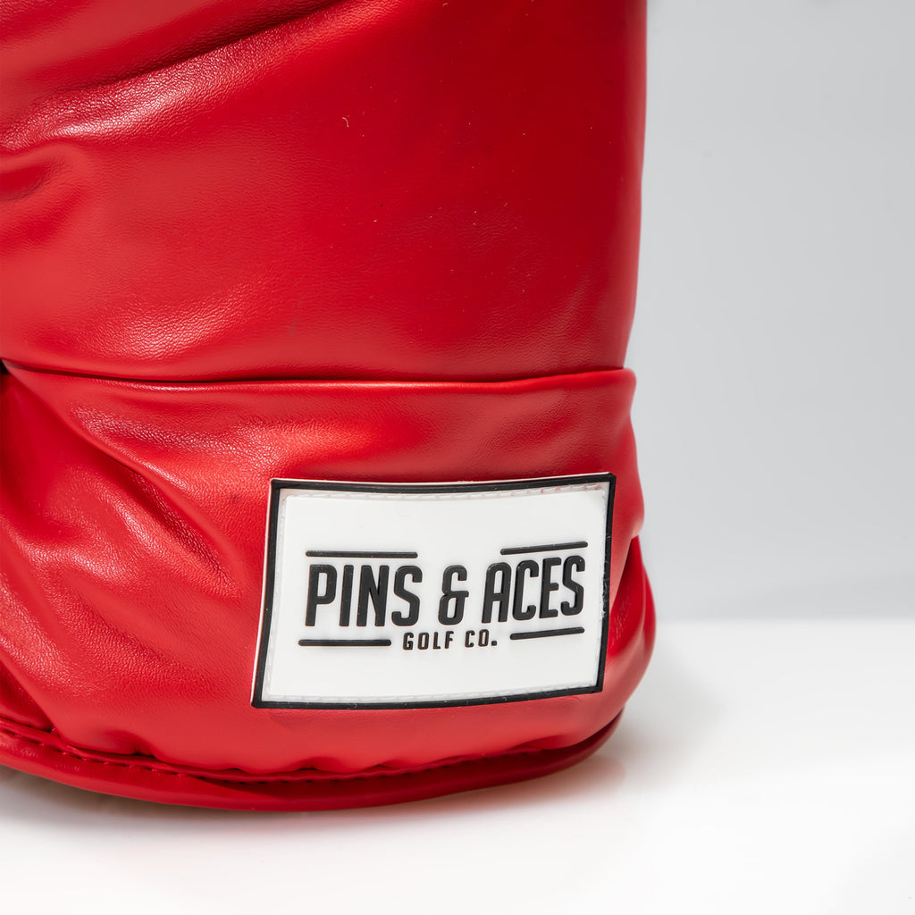 Pins and Aces Boxing Glove Red - Driver Cover — in-use photo