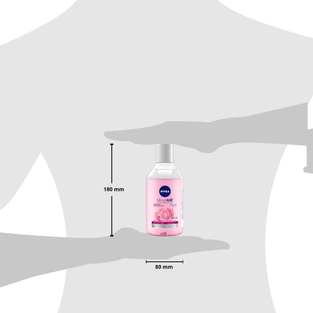 Nivea Waterproof Micellar Cleansing Water 400ml - Oil-Free Formula