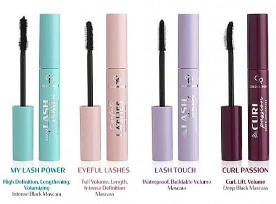 Golden Rose Flash Lash Mascara No:08 Mocha Brown - Waterproof Formula | Rich Pigment