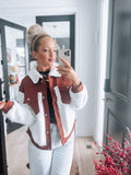 Pretty Little Patriot Pretty Little Patriot Charming Chestnut Jacket — main product shot