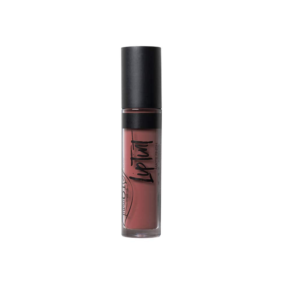 PuroBio Matte Lip Tint 06 Rosa Scuro - Natural, Organic, Paraben-Free Lip Color with Moisturizing Benefits